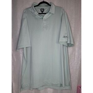 FootJoy Golf Polo Shirt Performance Athletic Fit The River‎ 2XL